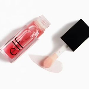 NEW ELF Cosmetics lip oil in pink Quartz